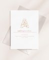 Back reminder initials flowers