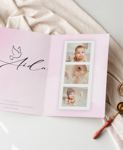 Interior Baptism Reminders Pink