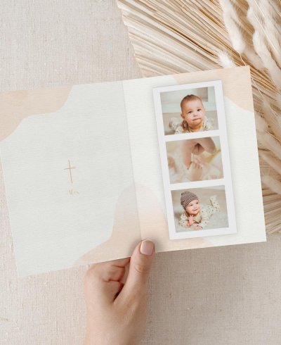 Indoor Baptism Reminders Classic Watercolor