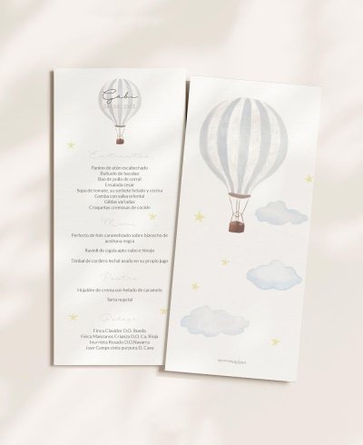 Minute pour les communions ballon céleste