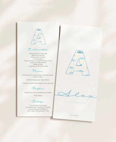 Minutes for initial communions clouds