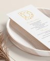 Menu Zoom per la prima comunione eleganti primi frutti