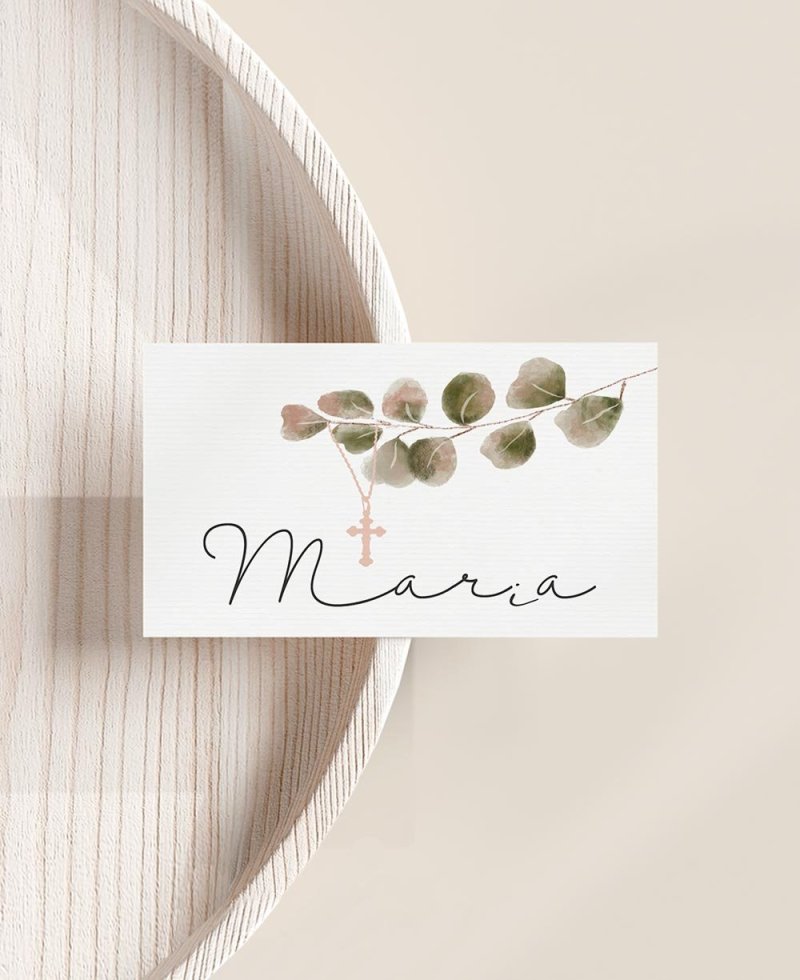 Marque-pages pour communions, croix et fleurs Marque-pages pour communions, croix et fleurs