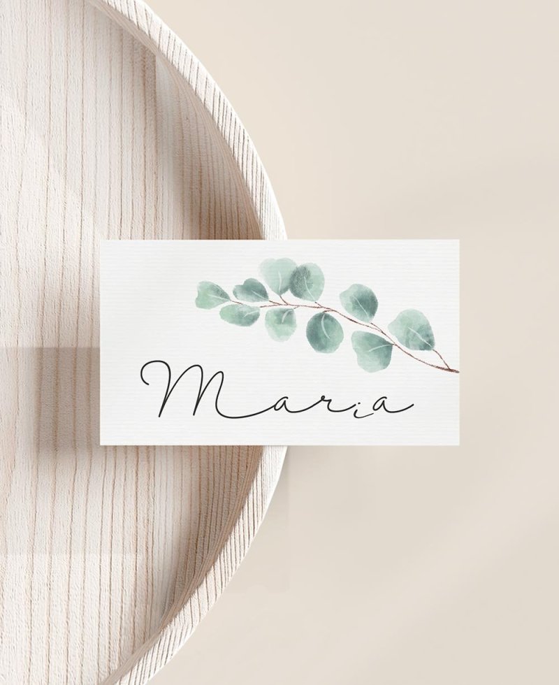 Marque-pages en eucalyptus pour les communions Marque-pages en eucalyptus pour les communions