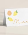 Zoom Comunione Segnaposto Frutta