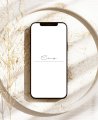 Invitación digital de comunión margaritas