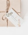 Rectangular card for communions cross collection