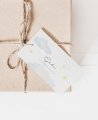 Carte rectangulaire pour communions collection étoile