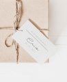Tarjeta rectangular para comuniones colección margaritas