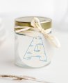 Étiquettes circulaires pour ciel de communion initiale