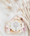Round adhesive for communions sky