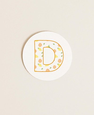 Autocollant rond pour les fruits de communion