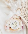 Adhésif rond pour communions entre filles