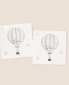 Autocollant carré pour communions en ballon