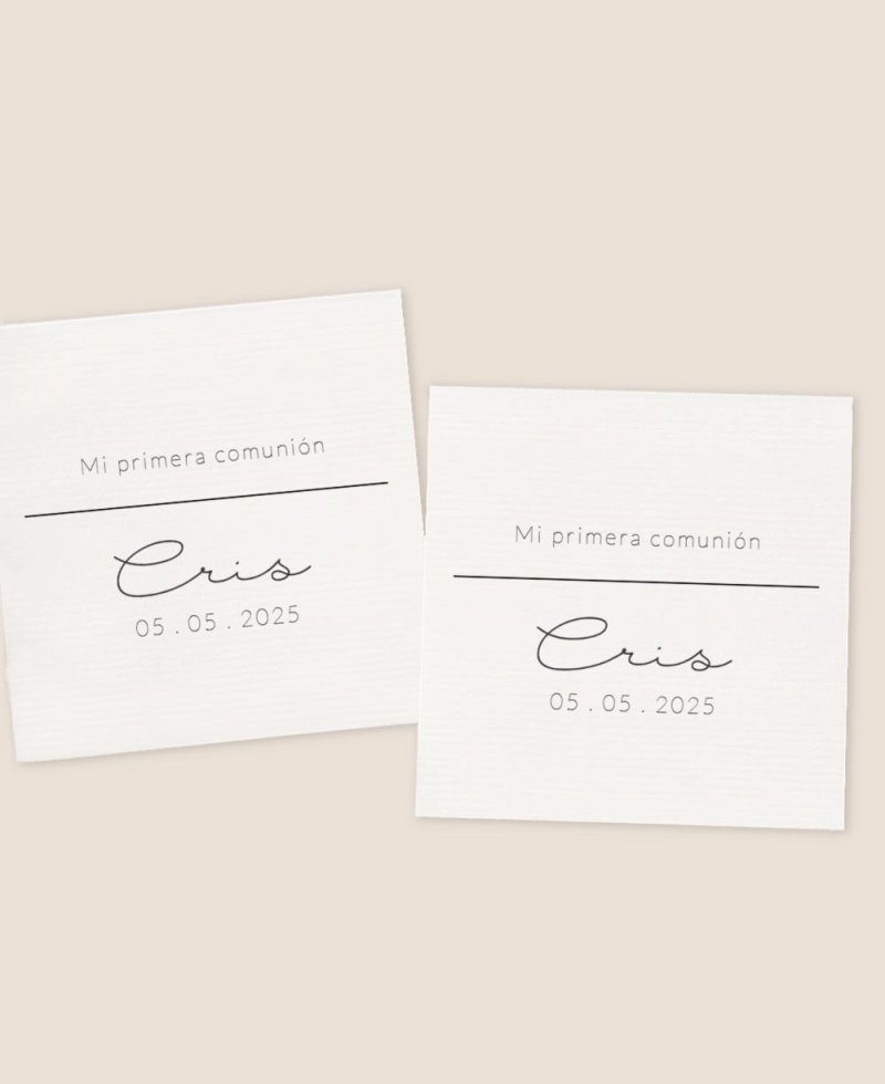 Square sticker for typographic communions Square sticker for typographic communions