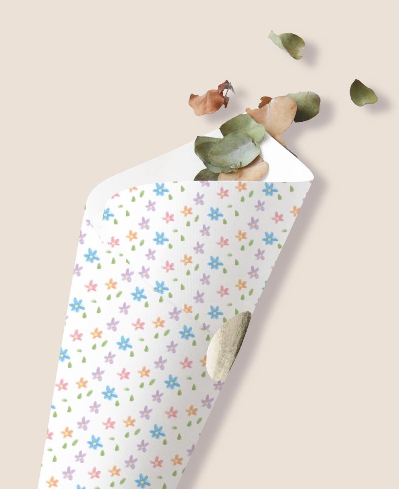 Coni di gelatina con fiori dettaglio prima comunione Coni di gelatina con fiori dettaglio prima comunione