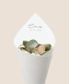 Jelly bean cones first communion detail daisies