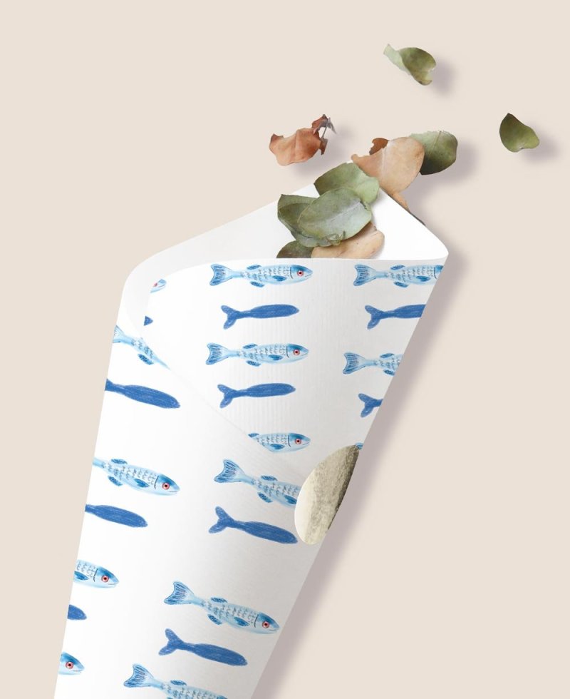 Conos para gominolas detalle primera comunión mar Conos para gominolas detalle primera comunión mar