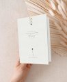 Recordatorios para comunión elegantes con fotos flor