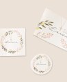 Formats d’autocollants pour les communions botaniques