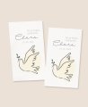 Autocollants de communion verticaux rectangulaires pour enfants