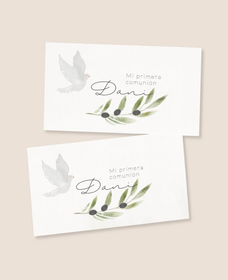 Rectangular horizontal communion olive stickers Rectangular horizontal communion olive stickers