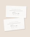 Autocollants rectangulaires horizontaux pour la communion typographique