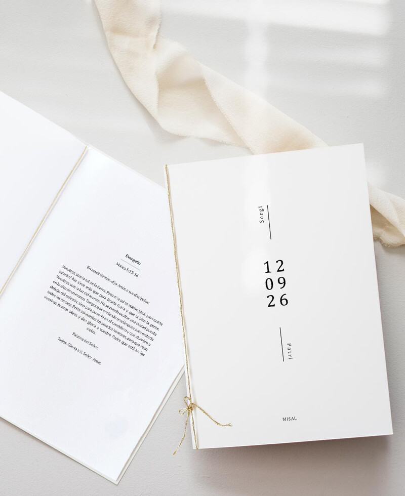 Misales para bodas Tokyo