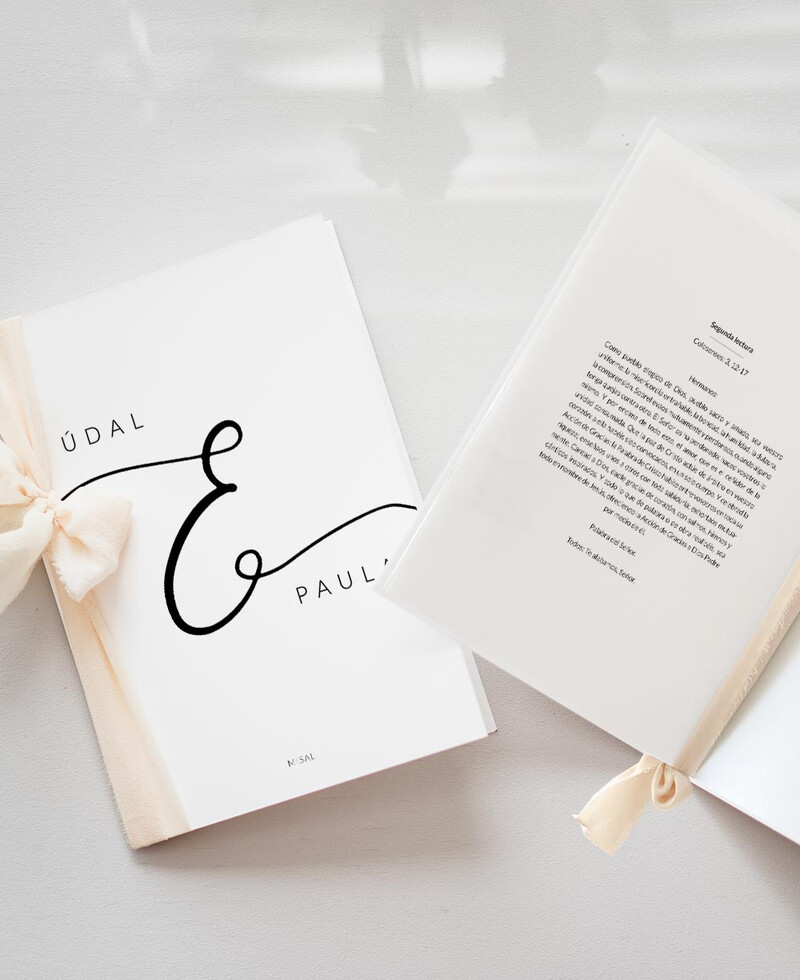 Misal para bodas minimal París