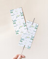 Sparkler label for wedding olive and orange blossom