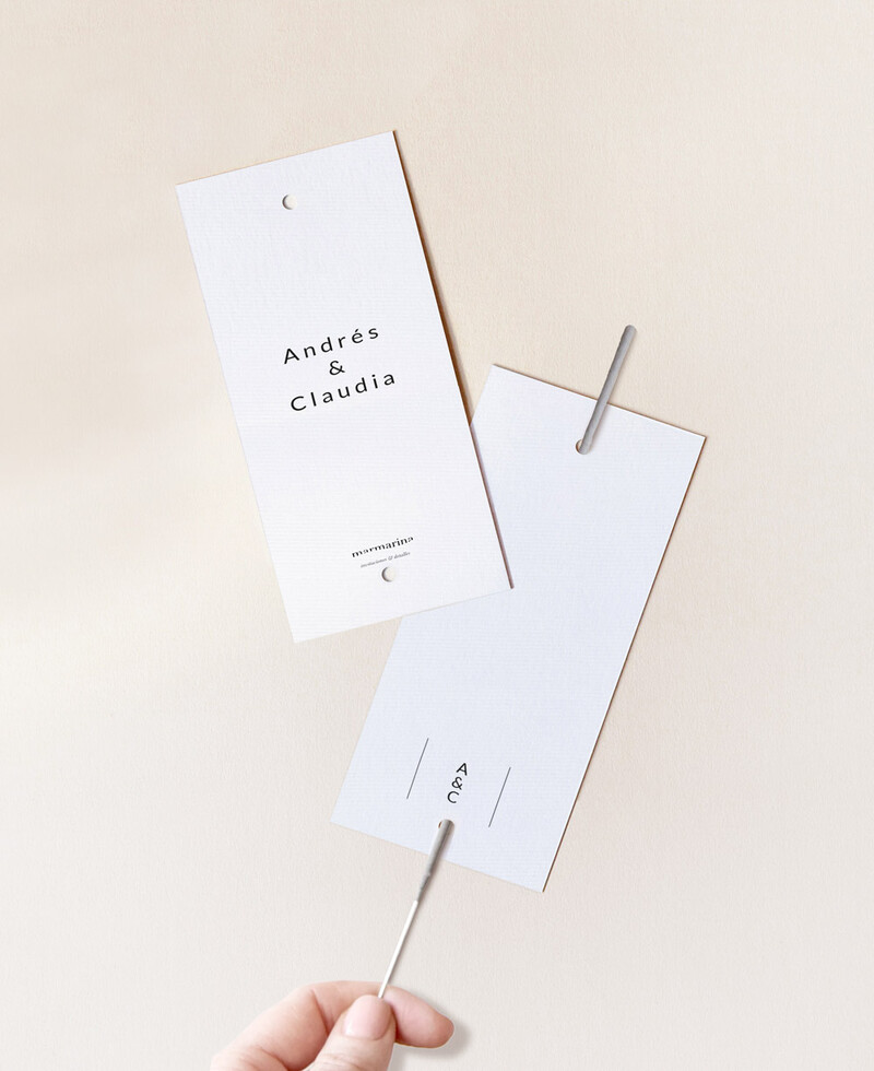 Etiqueta Sparkler para casamento de tipografia Manhattan