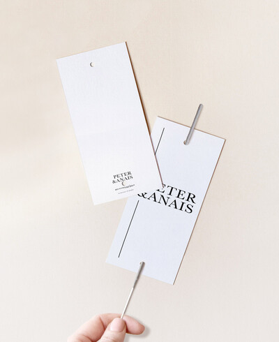 Berliner Wunderkerzen-Label für Hochzeitstypografie