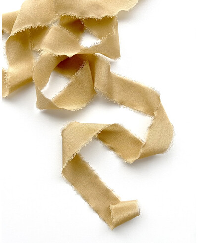 Nastro di seta oro