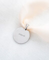 Medals for wedding bouquets with initial and date