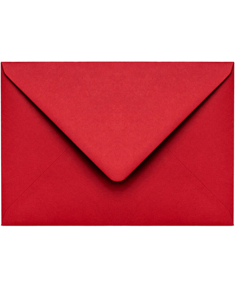 Envelope Vermelho Escarlate C5 | Marmarina Envelope Vermelho Escarlate C5 | Marmarina