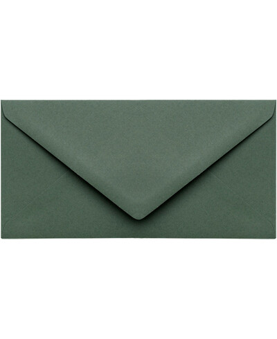 Sobres para invitaciones de boda verde sequoia DL