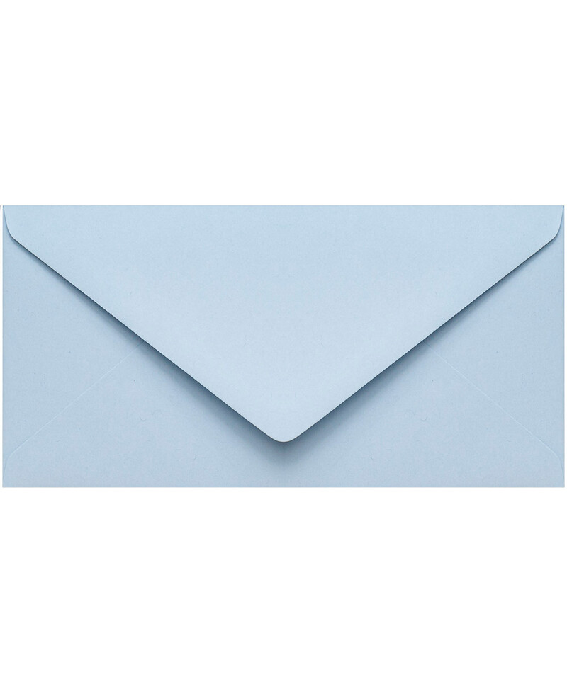 Sobre azul cielo DL para invitaciones Sobre azul cielo DL para invitaciones