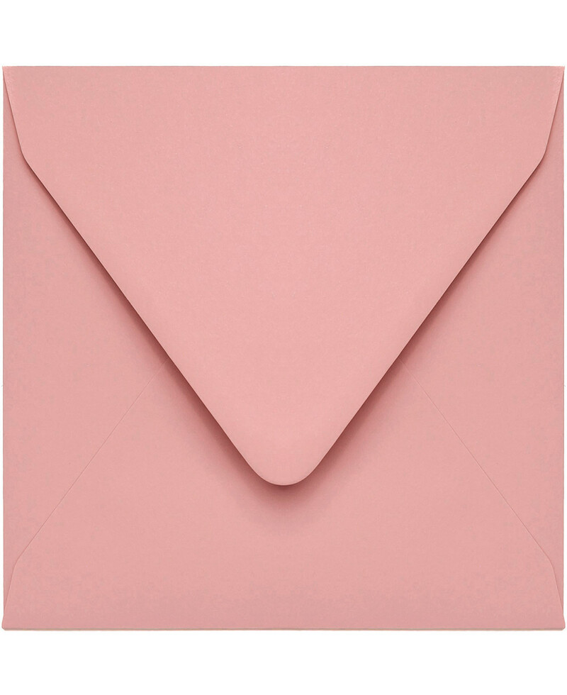 Sobres color rosa empolvado cuadrados Sobres color rosa empolvado cuadrados