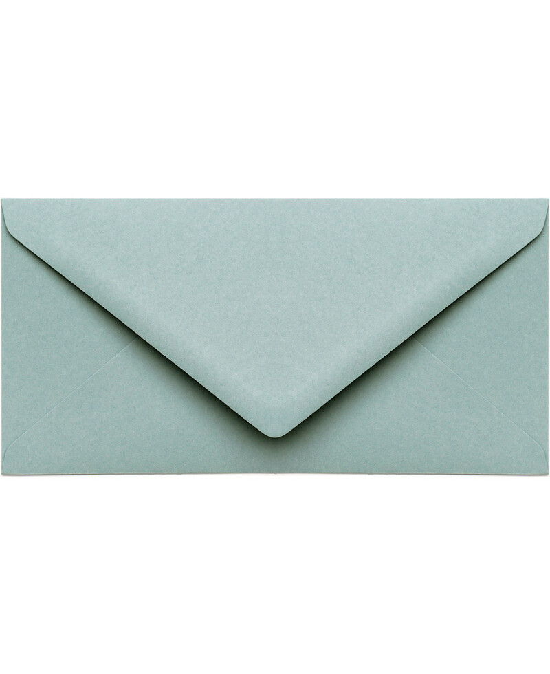 Sobre azul empolvado DL para invitaciones Sobre azul empolvado DL para invitaciones