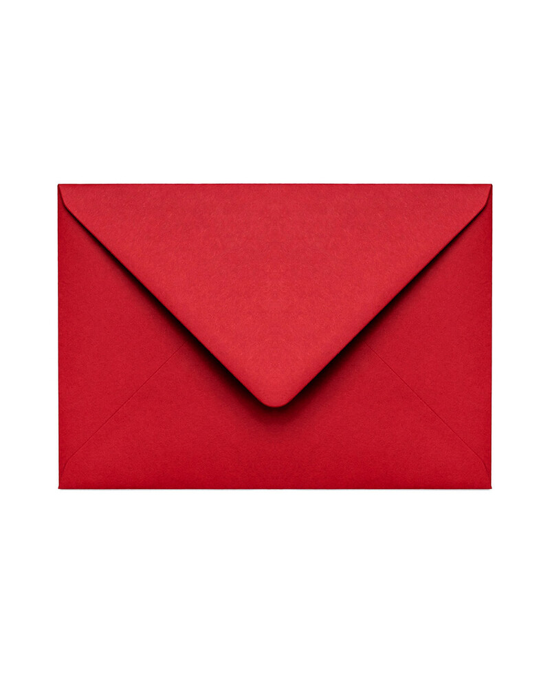 Sobres rojo escarlata para invitaciones de boda B6 Sobres rojo escarlata para invitaciones de boda B6