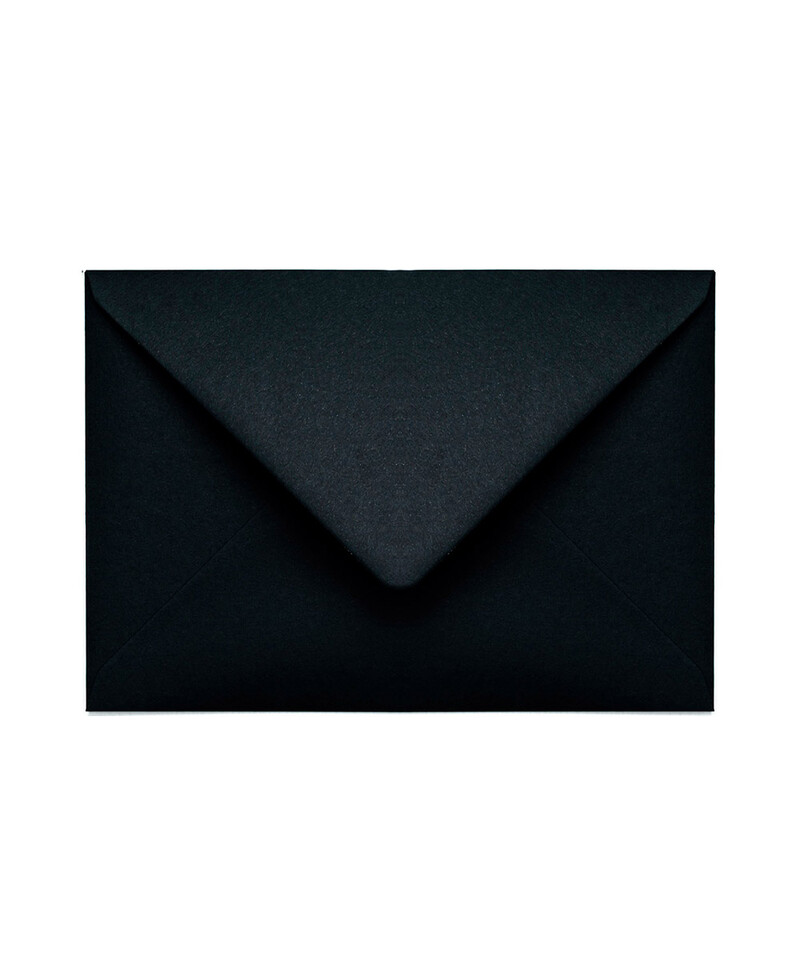Sobres negros para invitaciones de boda B6 Sobres negros para invitaciones de boda B6
