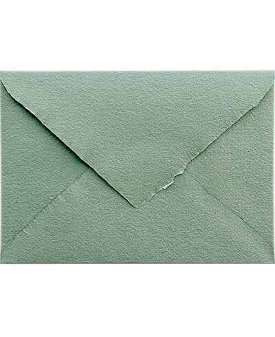 Envelope Artesanal Verde Oliva C5 | Marmarina