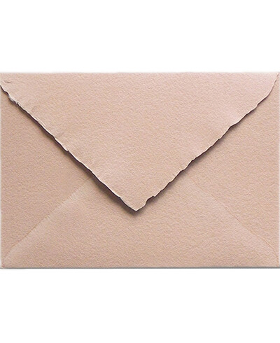 Enveloppe C5 Artisan Brun Noisette pour Invitations | Marmarina
