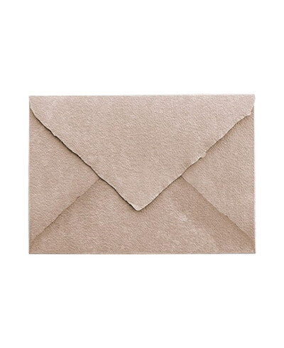 Envelope de Ministro Topo B6 Feito à Mão para Convites | Marmarina