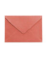 Handmade Coral B6 Minister Envelope for Invitations | Marmarina