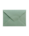 Enveloppe de ministre B6 vert olive faite à la main pour les invitations | Marmarina