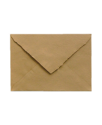 Minister Brown Camel B6 Artisan Envelope for Invitations | Marmarina