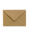 Envelope Artesanal Camel B6 Marrom Ministro para Convites | Marmarina