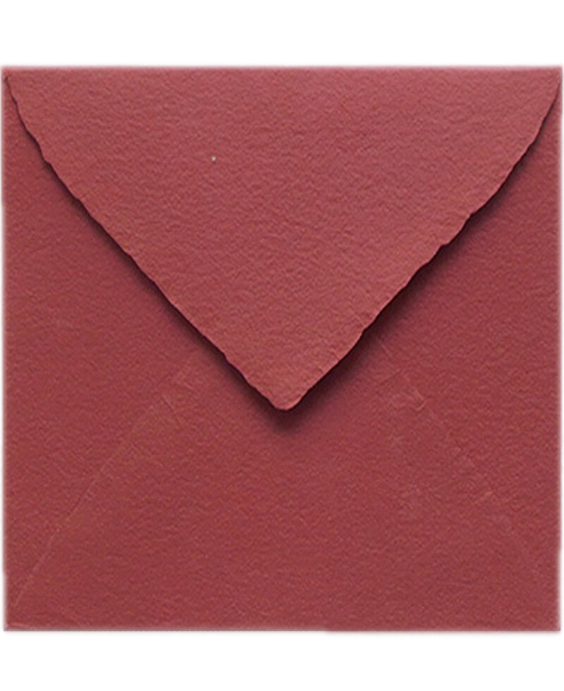 Handmade Bordeaux Square Envelope for Invitations | Marmarina Handmade Bordeaux Square Envelope for Invitations | Marmarina