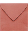 Handmade Square Coral Envelope for Invitations | Marmarina
